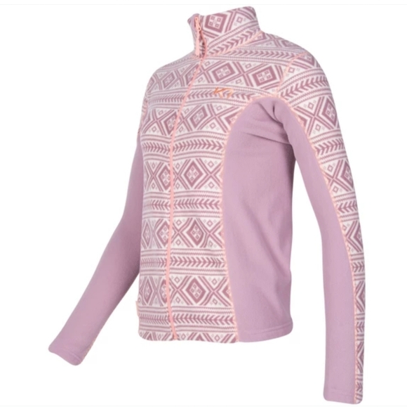 Kari Traa Flette Fleece Petal Longsleeve Top - Picture 1 of 13